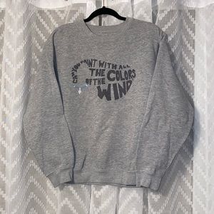 Vintage Pocahontas crew neck sweater, size Medium